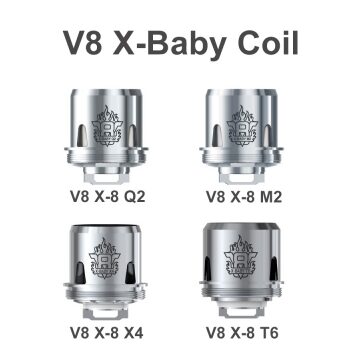 SMOK TFV8 X-BABY – X4 Coil